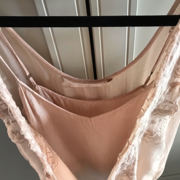 Zara Trafaluo Collection lace tank cami boho - Picture 3 of 3